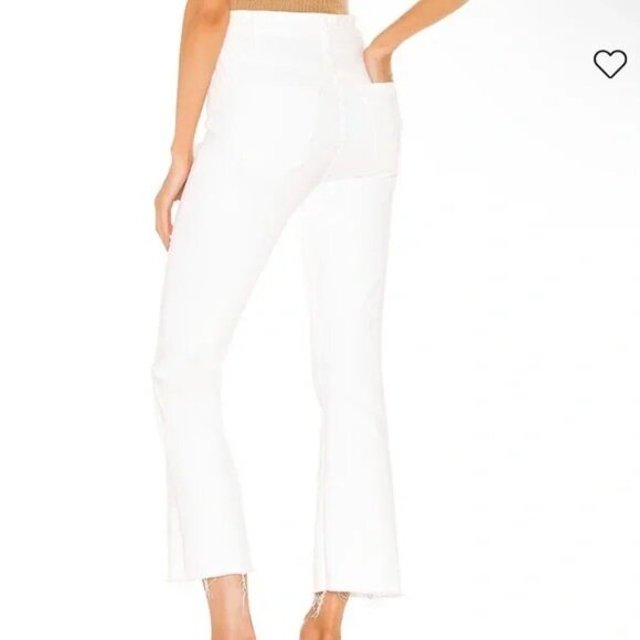 MOTHER High Rise White Jeans - Picture 3 of 14